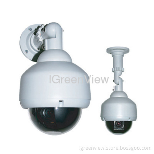 130°fish-eye Wide Lens Vandalproof Dome Camera With Advanced Hitachi 14bit Dsp